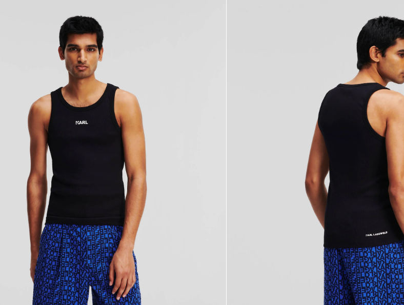 KARL LOGO TANK TOP