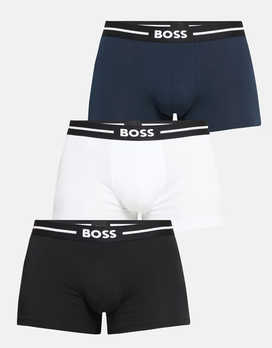 Boss Boxers, set of 3 Color White