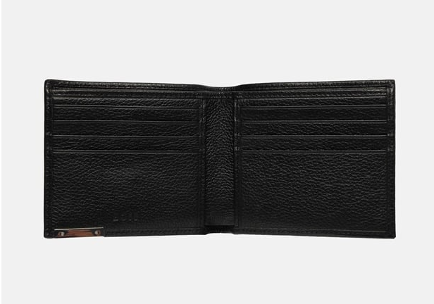 Boss leather wallet COFFRET