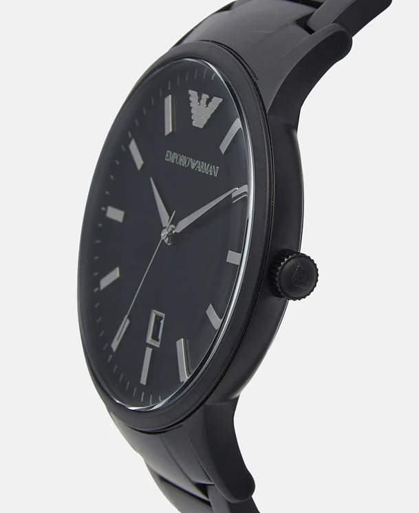 Emporio Armani watch color black