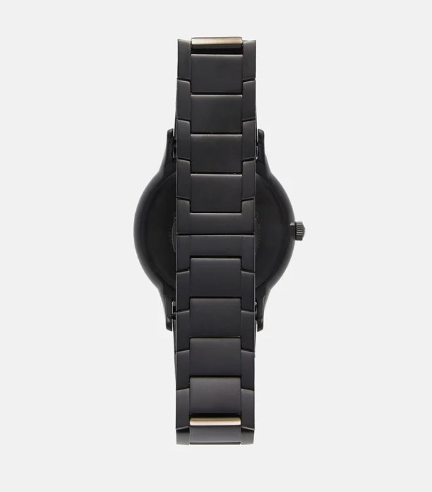 Emporio Armani watch color black