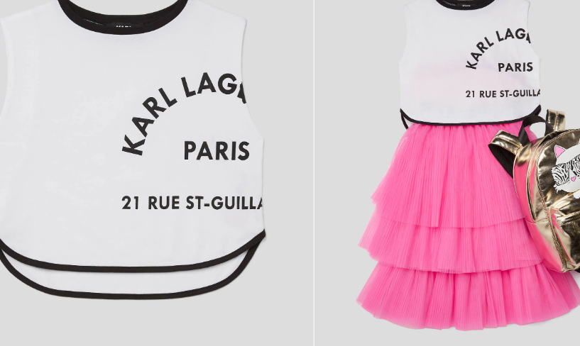 RUE ST-GUILLAUME T-SHIRT FOR GIRLS