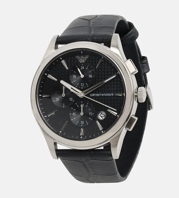 Emporio Armani Chronograph Silver Color