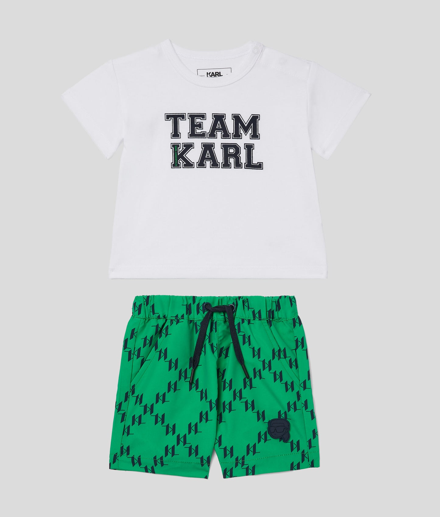 TEAM KARL BABIES LOUNGEWEAR SET