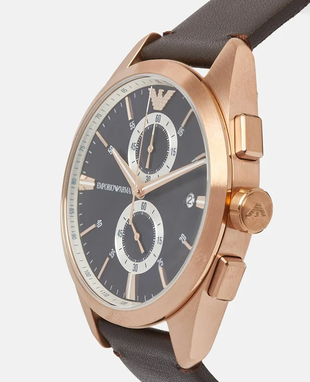 Emporio Armani Chronograph Rose Gold Color