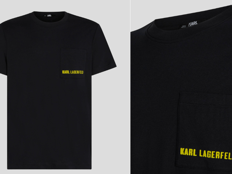 KARL LOGO POCKET T-SHIRT