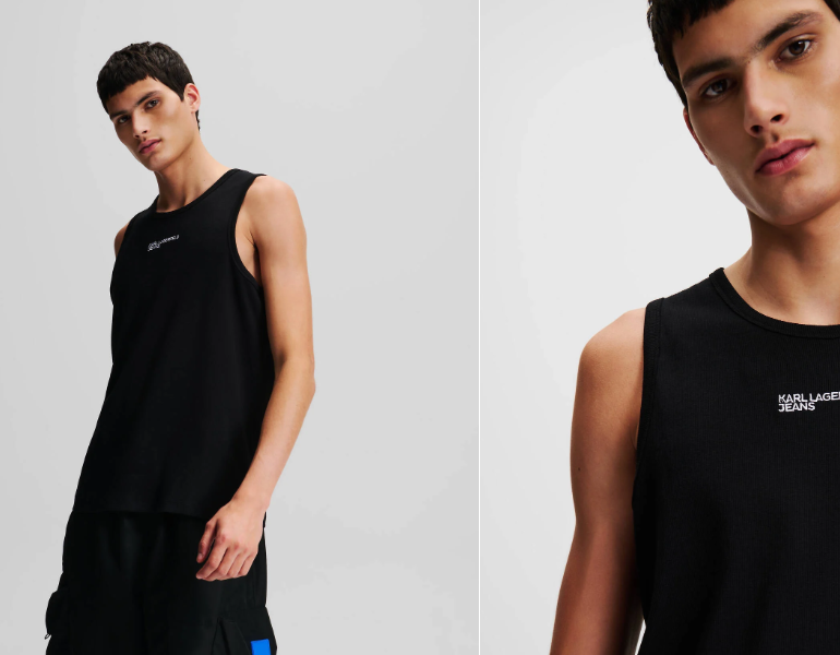 KLJ RIBBED TANK TOP