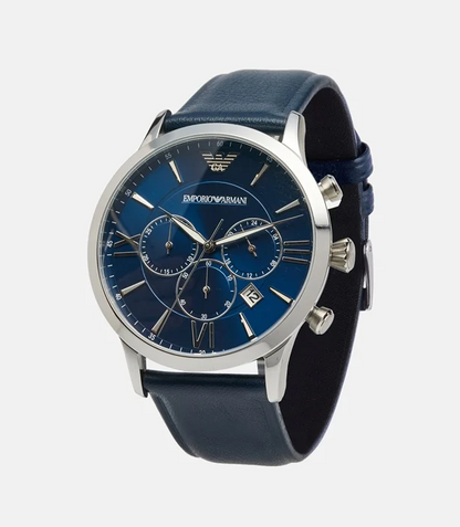 Emporio Armani Chronograph Silver Color