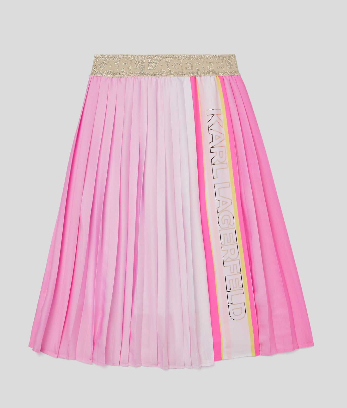 GIRLS PLEATED MIDI SKIRT