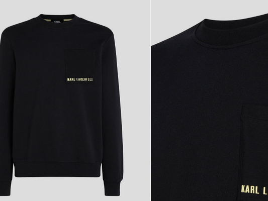 KARL LOGO POCKET SWEATSHIRT