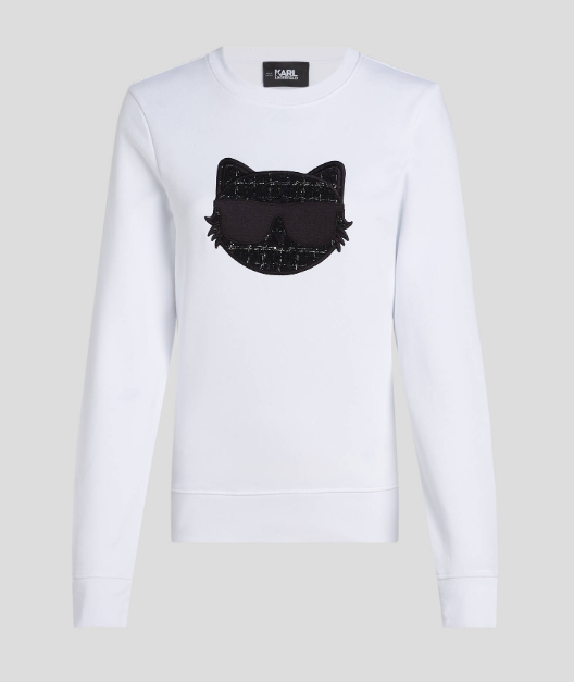 Karl Lagerfeld-K/IKONIK CHOUPETTE LOUIS XV SWEATSHIRT