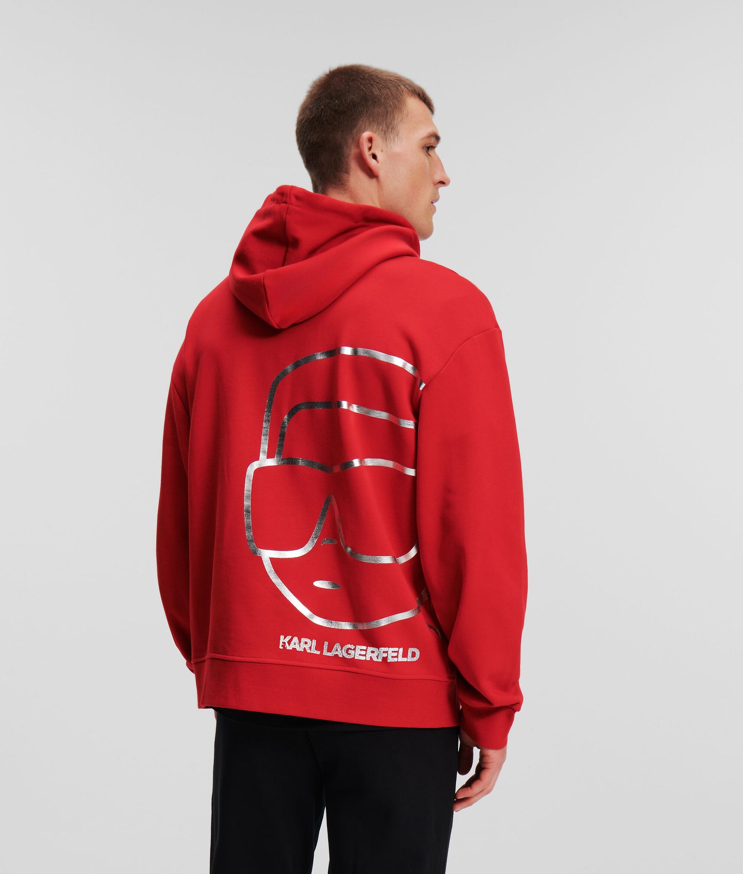 K/IKONIK METALLIC HOODIE