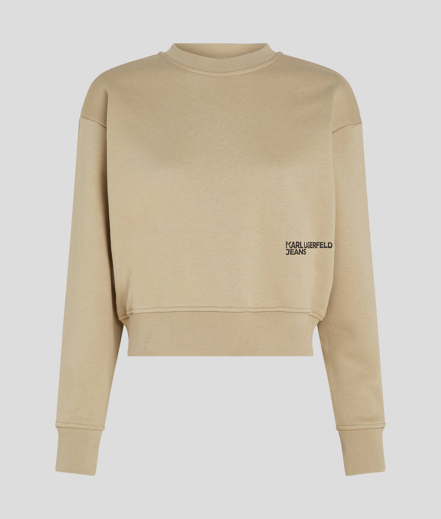 Karl Lagerfeld- STRAIGHT FIT SWEATSHIRT WITH KLJ LOGO