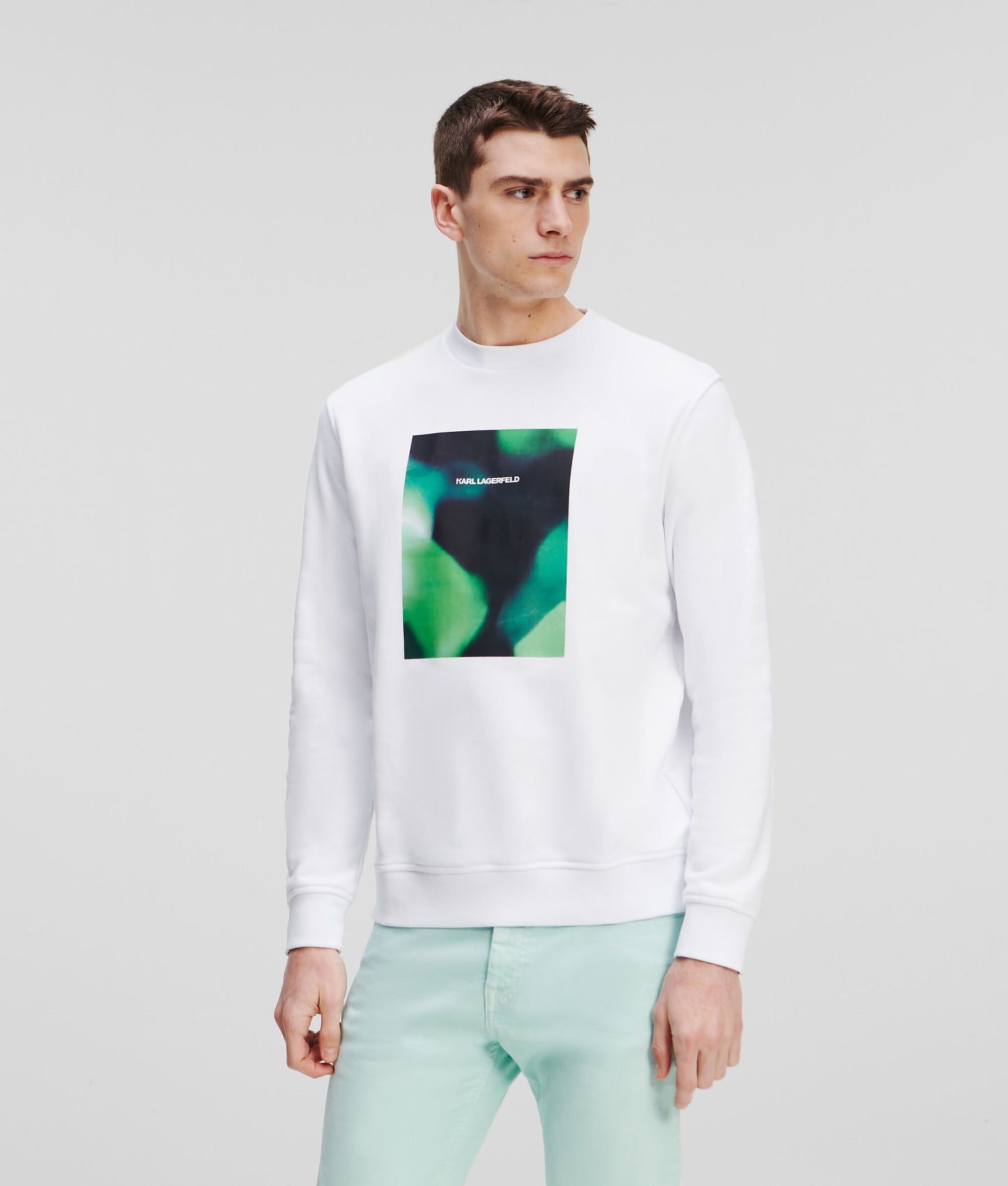 Crew neck sweatshirt