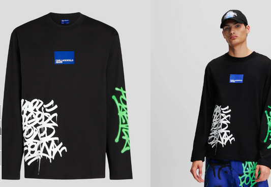 KLJ X CRAPULE2000 LONG SLEEVE T-SHIRT