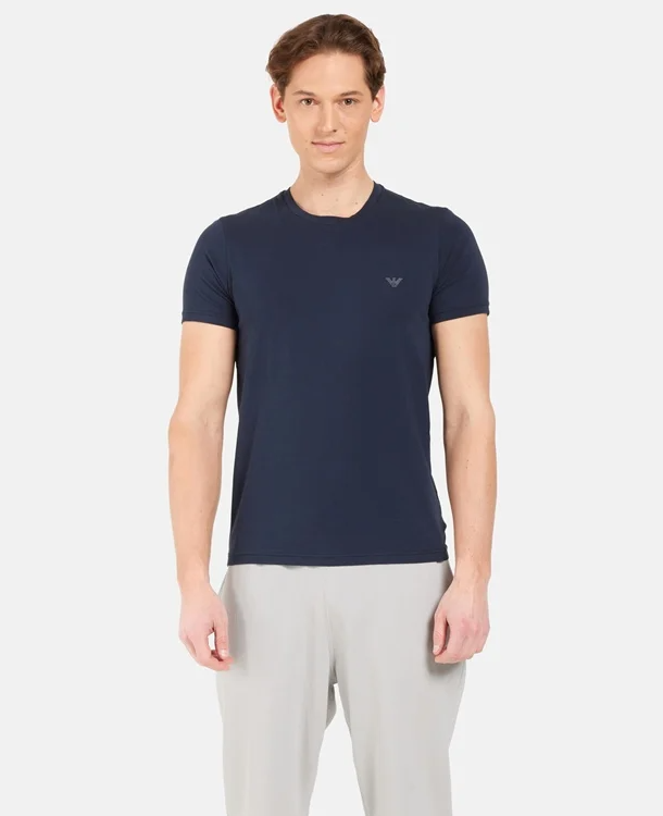 Emporio Armani T-shirts, set of 2 Navy color