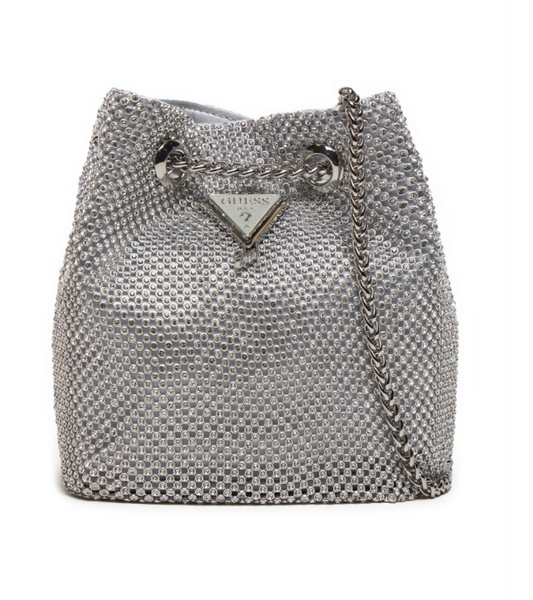 Guess Handbag J4GZ38 WG830 Silver