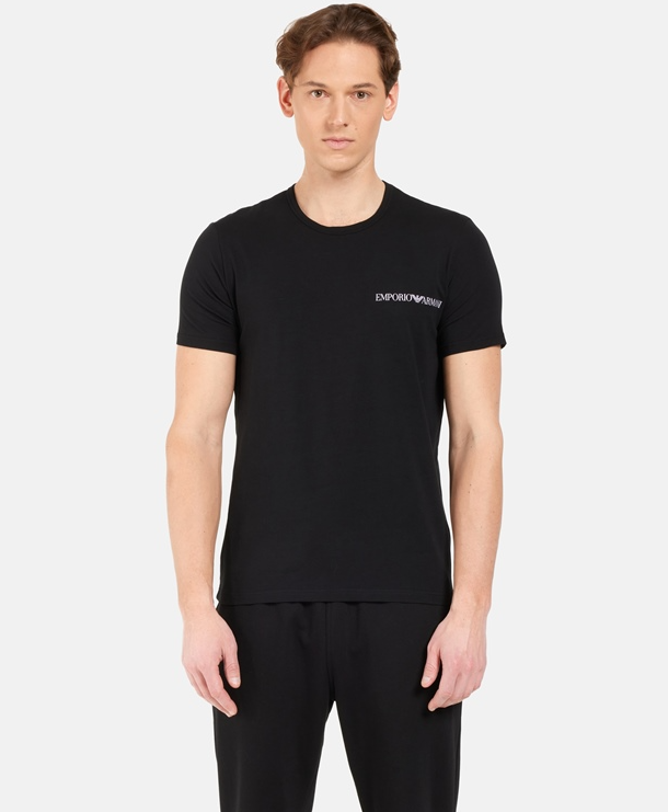 Emporio Armani T-shirts, set of 2, Black color