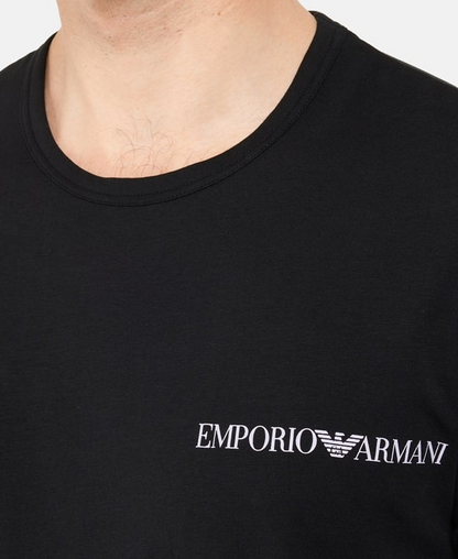 Emporio Armani T-shirts, set of 2, Black color