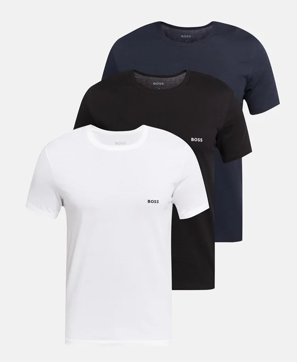 Short sleeve T-shirts, lot of 3 of Boss