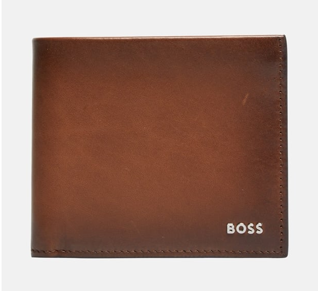 Boss leather wallet