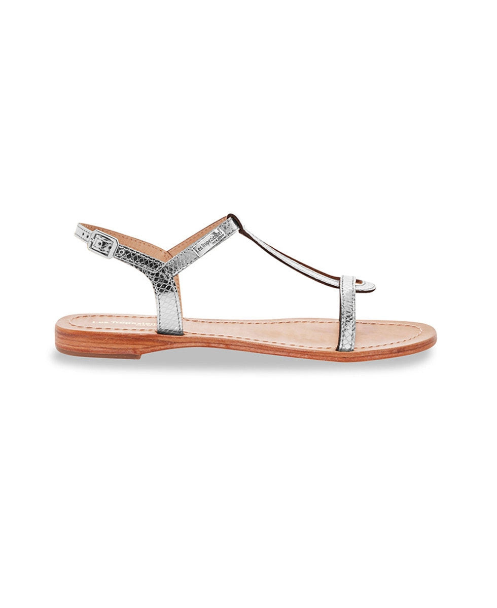 Les Tropeziennes -HAMAT Women's leather sandals