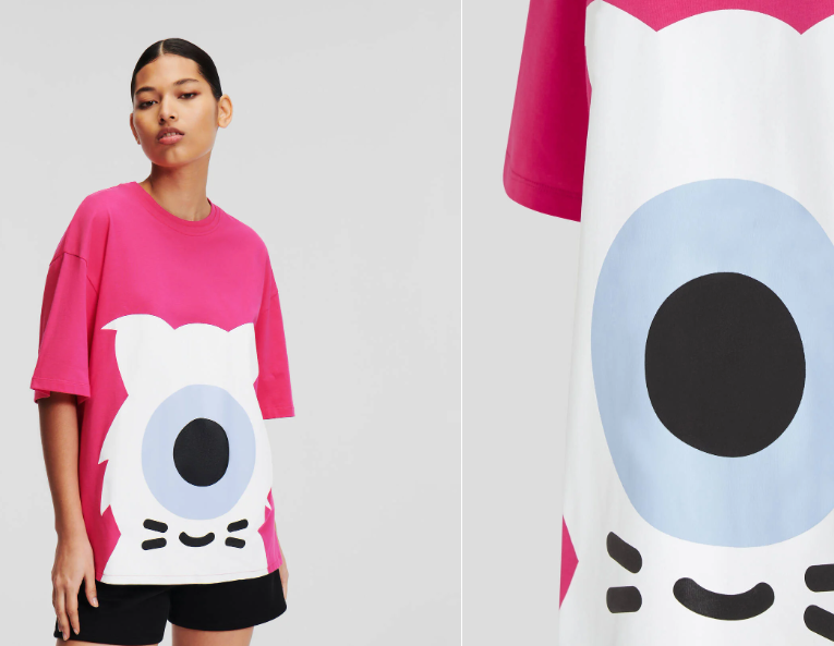 Karl Lagerfeld-T-SHIRT KL X DARCEL DISAPPOINTS