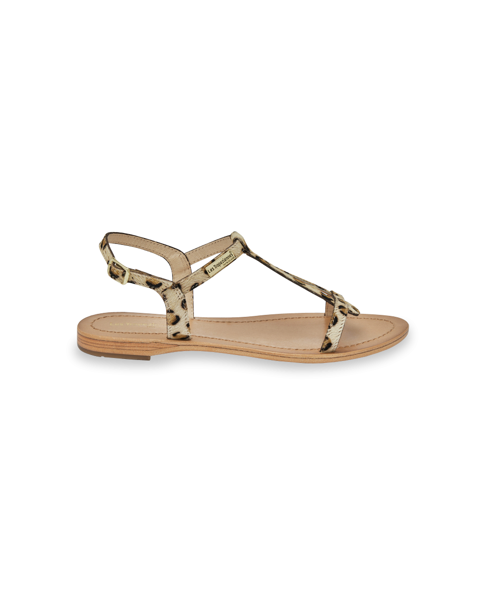 Les Tropeziennes -HAMAT Women's leather sandals