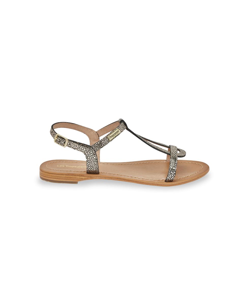 Les Tropeziennes -HAMAT Women's leather sandals